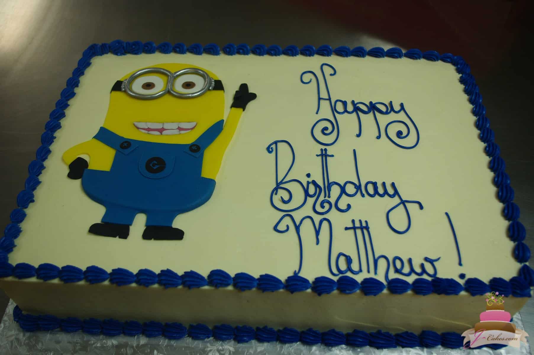 (486) Minion Sheet Cake