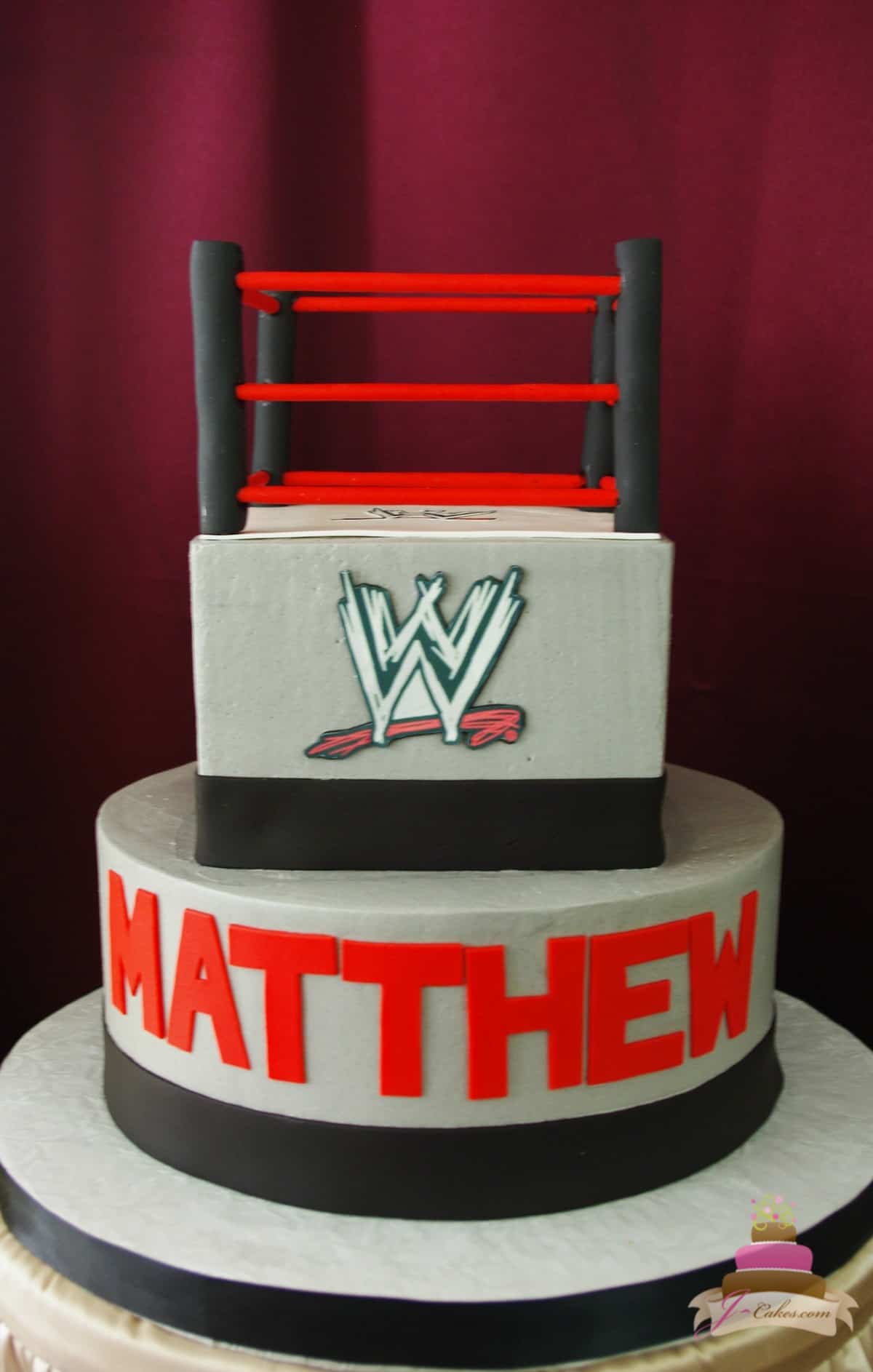 (488) Wrestling Theme Cake