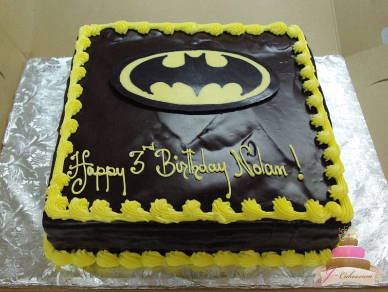 (411) Batman Birthday Cake
