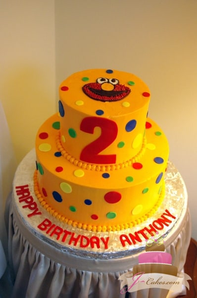 (419) Elmo Birthday Cake