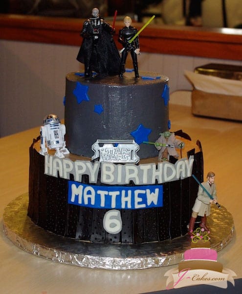 (441) Star Wars Birthday Cake