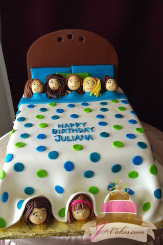 (451) Slumber Party Birthday Cake