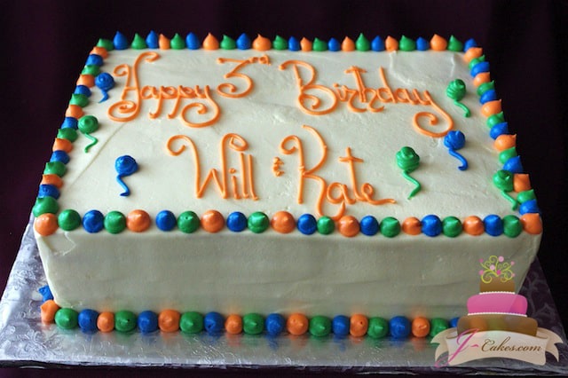 (467) Standard Design Birthday Cake