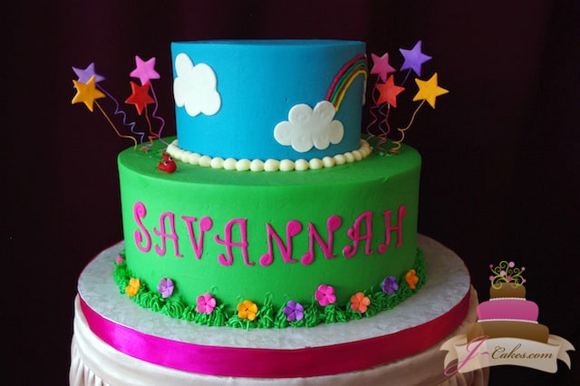 (471) Springtime Birthday Cake