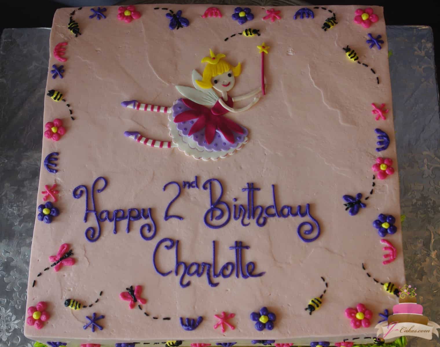 (498) Fairy Themed Cake