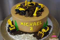 (544) Construction Cake