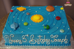 (567) Solar System Sheet Cake