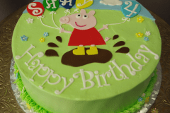 (573) Peppa Pig Birthday Cake