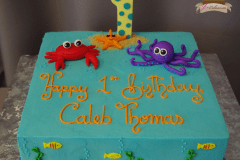 (581) Under the Sea Sheet Cake