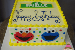 (584) Sesame Street Square Cake