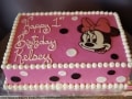 (497) Minnie Mouse Sheet Cake