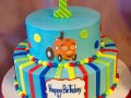 (519) TEC the Tractor Theme Tiered Cake