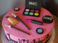 (522) MAC Make-Up Theme Cake