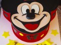 (526) Mickey Face Shaped Cake