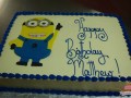 (486) Minion Sheet Cake