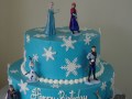 (487) Frozen Snowflake Cake
