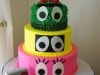 (435) Yo Gabba Gabba Birthday Cake