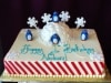 (446) Penguin Birthday Cake