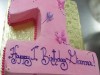 (450) Number Shaped Birthday Cake