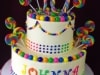 (452) Candy Theme Birthday Cake