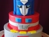 (454) Transformers Birthday Cake