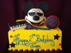 (462) Mickey Mouse Rock Star Birthday Cake