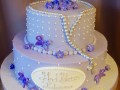 (2017) Purple Butterfly Communion Cake