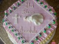 (2018) Baby on a Blanket Christening Cake