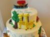 (2012) Noah's Ark Christening Cake