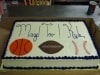 (2010) Sports Theme Bar Mitzvah Cake