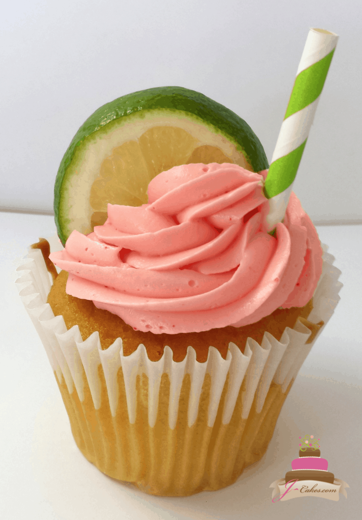 (642) Strawberry Margarita Cupcake