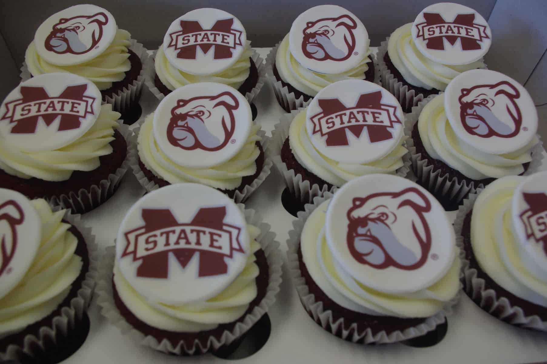 (664) College Mascot Cupcakes