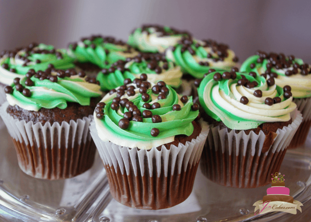 (650) Mint Chocolate Cupcakes