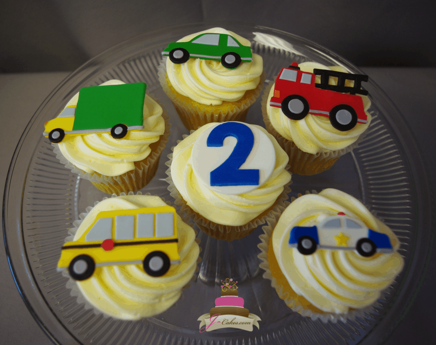 (657) Automobile Cupcakes