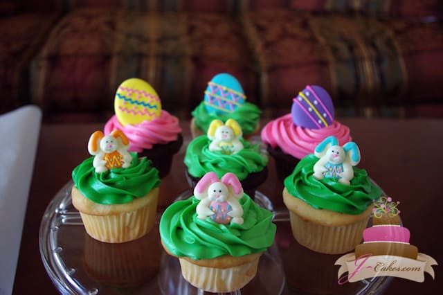 (609) Easter Cupcakes