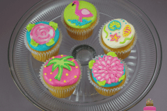 (655) Lily Pulitzer Cupcakes