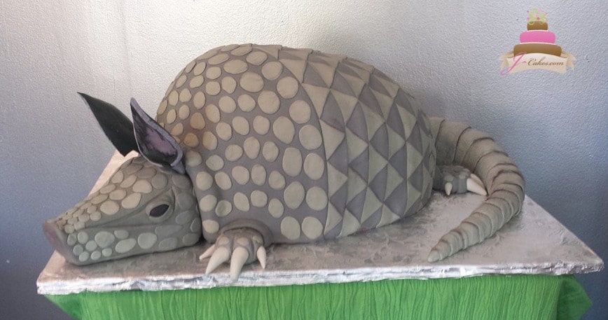 (723) Armadillo Groom's Cake