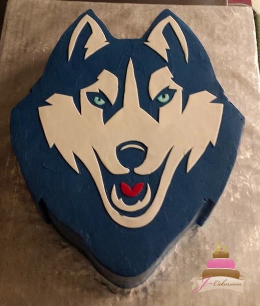 (724) Husky Groom's Cake