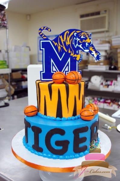 (704) Memphis Tigers Groom's Cake