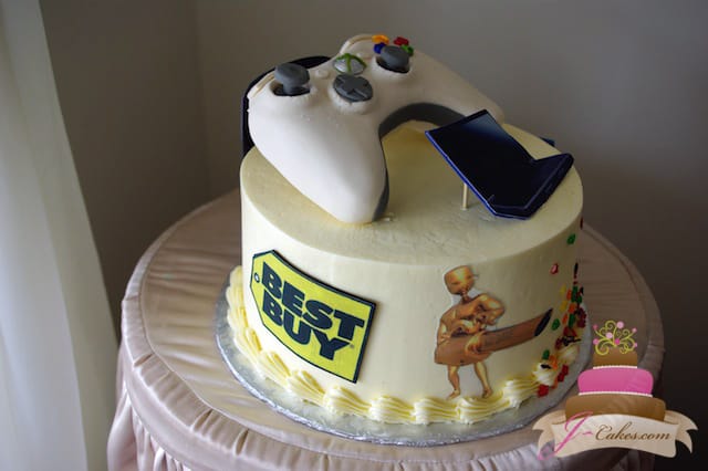 (706) X-Box Controller Groom's Cake