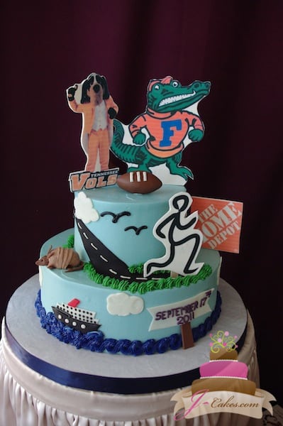 (708) Hobby-Themed Groom's Cake