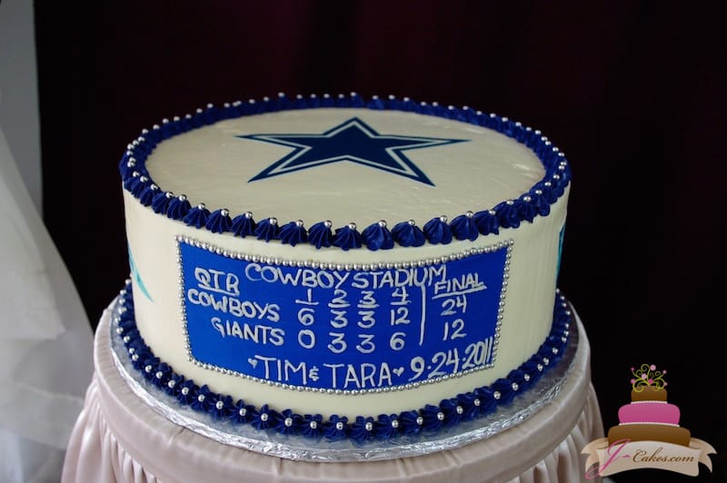 (709) Dallas Cowboys Groom's Cake