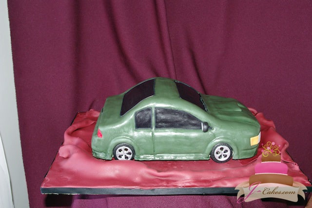 (710) Car Groom's Cake