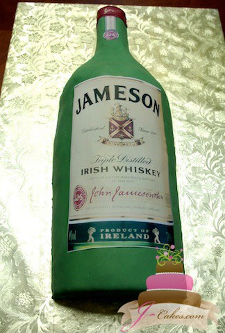 (713) Jameson Bottle Cake