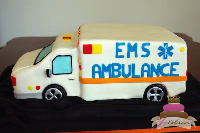 (711) Ambulance Groom's Cake