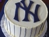 (703) Simple NY Yankees Groom's Cake