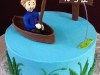 (721) Fishing-Theme Groom's Cake