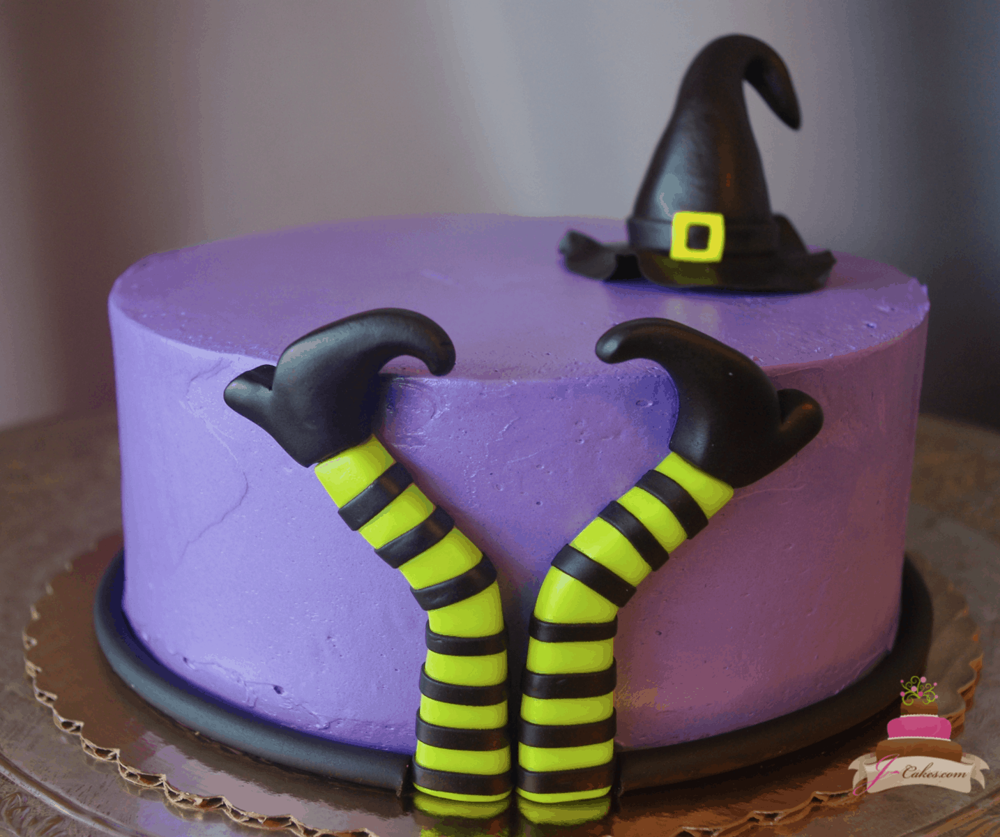 (840) Halloween Witch Cake