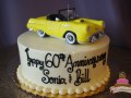 (843) 3D Car Anniversary Cake