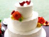 (1013) Textured Buttercream Wedding Cake